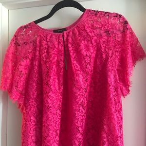 Lace top. Perfect for spring!